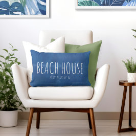 Blue Beach House - Koordinaten Lendenkissen