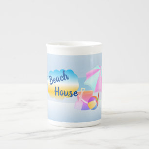 Blue Beach House Spezialität Tasse