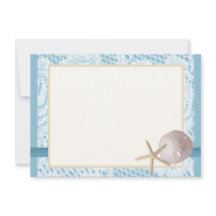 Blue Beach Lace Sand Dollar Vielen Dank