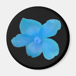 Blue Begonia Magnet