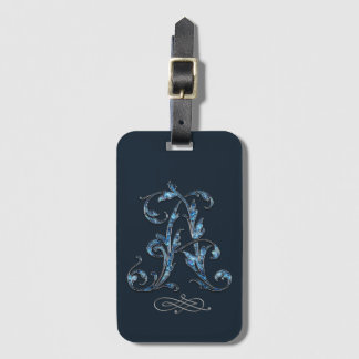 Blue Bejewele Ein Gepäckanhänger
