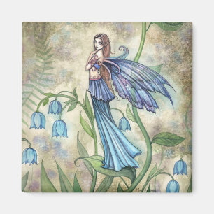 Blue Bell Faiasy Fantasy Art Magnet