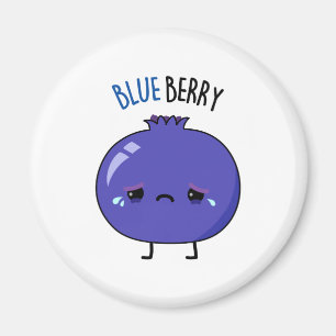 Blue Berry Funny Blueberry Pub Magnet