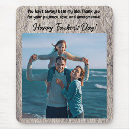 Blue best grandpa ever the times mousepad