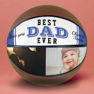 Blue Best Vater Pater Typografy 2 Foto Basketball