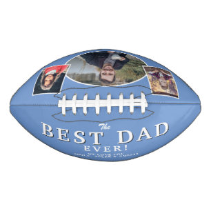 Blue Best Vater Vater 3 Foto Collage Football
