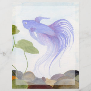 Blue Betta Fish