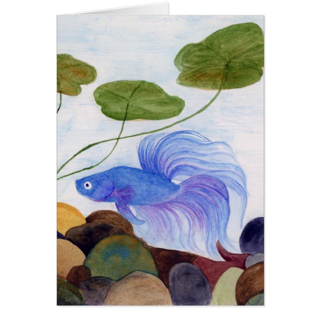 Blue Betta Fish (Vorne)