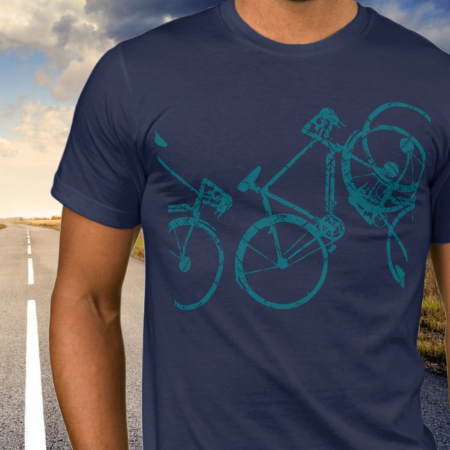 Blue Bikes Cooles Biking Inspiriert T-Shirt (Von Creator hochgeladen)