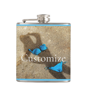 Blue Bikini Beach Sand Thunder_Cove Flachmann