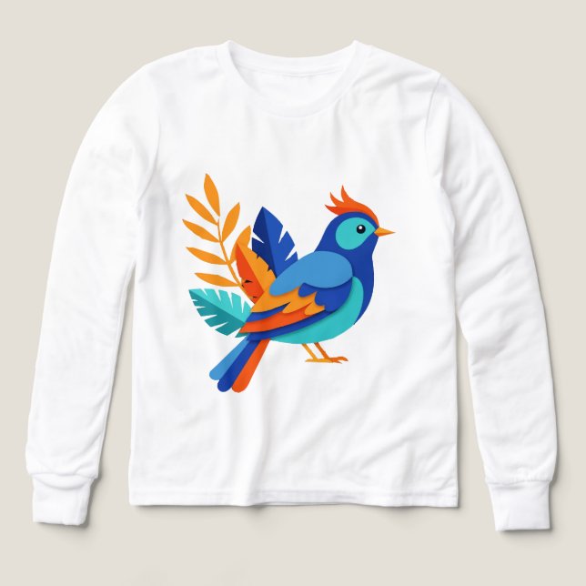 Blue bird (Design Vorderseite)