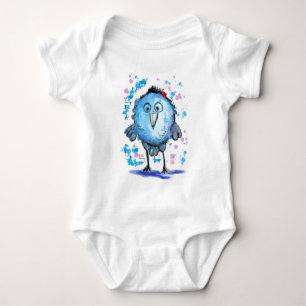 Blue Bird Baby Bodysuit Fun Strampler