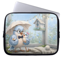 Blue Bird Family Electronics Reisekoffer – Vater Laptopschutzhülle