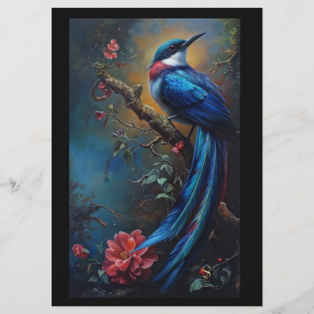 Blue Bird Flyer (Vorne)
