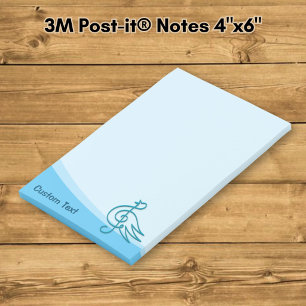 Blue Bird Musik Post-it Klebezettel