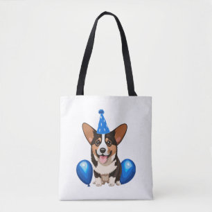 Blue Birthday Puppy Classic T - Shirt