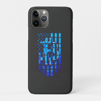 Blue Bitcoin T - Shirt Case-Mate iPhone Hülle