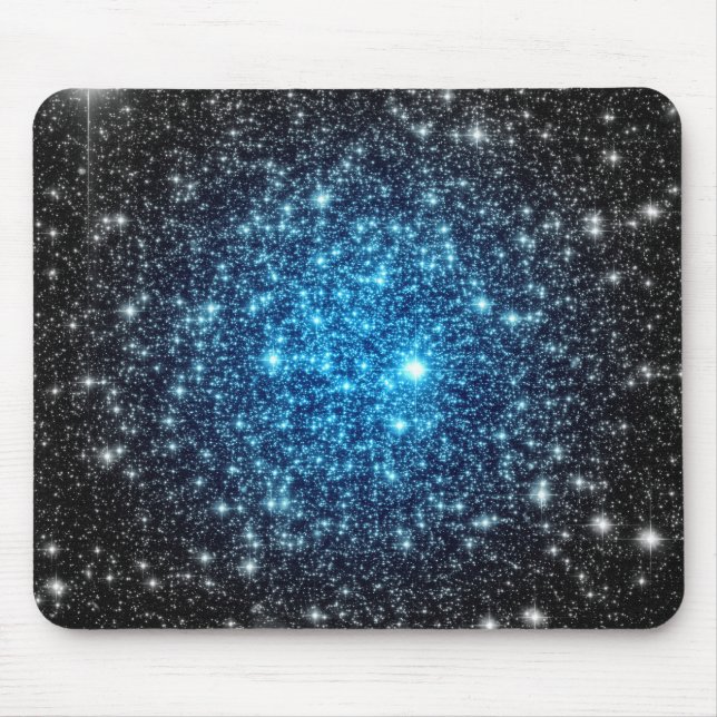 Blue & Black Galaxy Mousepad (Vorne)