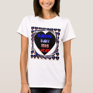 Blue Black Hakuna Matata Baby Kinder Design.pnng T-Shirt
