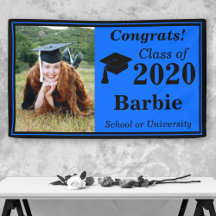 Blue Black One Foto Class of 2024 Abschluss