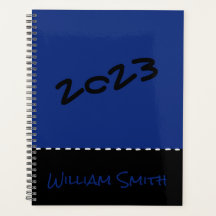 Blue Black Planner