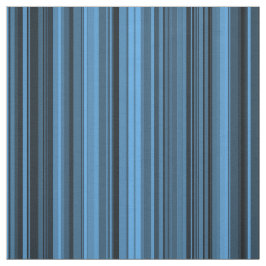 Blue Black Stripes Stoff