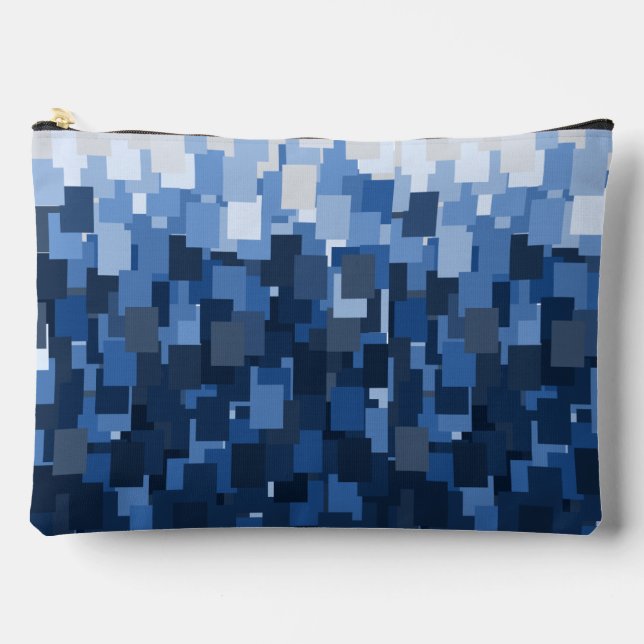 Blue Blocks Zubehörtasche (Vorderseite)