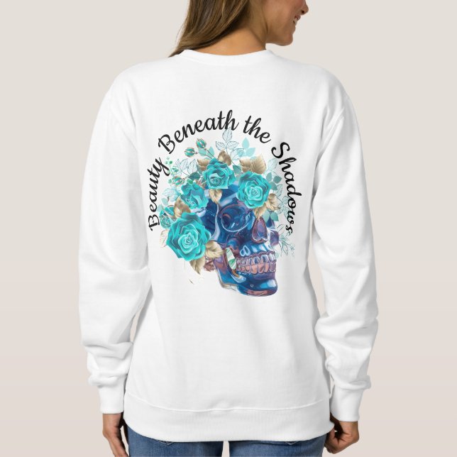 Blue Bloom Requiem Sweatshirt (Rückseite)