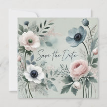 BLUE BLOOM SAVE THE DATE