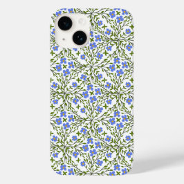Blue Blooms Ditsy Floral iPhone / iPad Gehäuse Case-Mate iPhone 14 Hülle