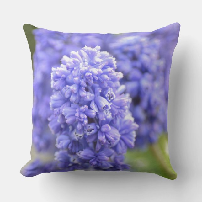 Blue Blue Blue Bells Kissen (Vorderseite)