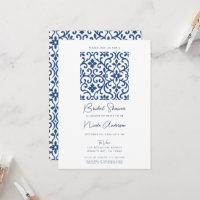 Blue Blüh Baroque Old World Brautparty