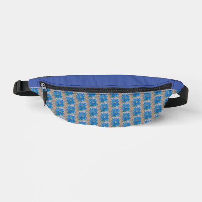Blue Blume Bag Bauchtasche (Vorderseite)