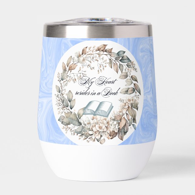 Blue Blume Bouquet Book Liebhaber (Vorderseite)