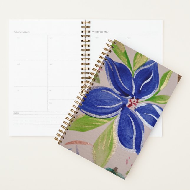 Blue Blume Planner Planer (Anzeige)