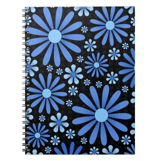 Blue Blume Power Notebook Notizblock (Vorderseite)