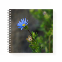 Blue Blume Spiral Notebook