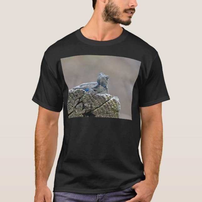 Blue Bly Alligator Lizard T-Shirt (Vorderseite)