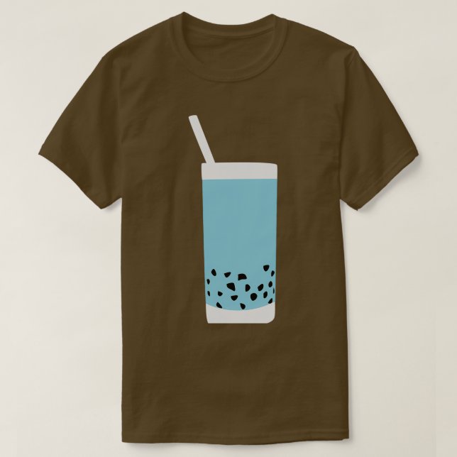 Blue Boba Tea 3 T-Shirt (Design vorne)