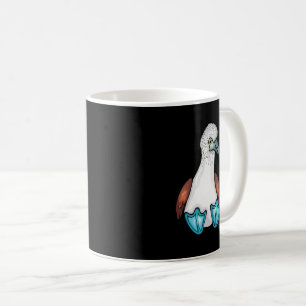 Blue Bobby Cute Bird Gift Sea Bird Footed Booby Kaffeetasse