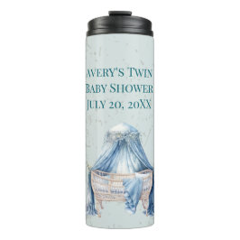 Blue Boho Crib Thermosbecher