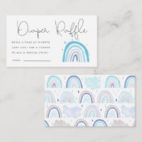 Blue Boho Rainbow Baby Duschkabine Windelwanne Raf