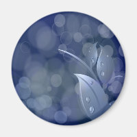 Blue Bokeh-Blätter