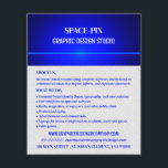 Blue Bokeh Guilloché Design, Grafikdesigner Flyer<br><div class="desc">Blue Bokeh Guilloché Design,  Grafik Designer Werbung Flyer vom Business Card Store.</div>