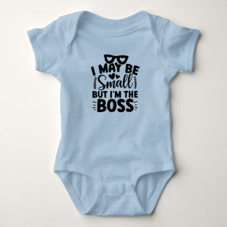 Blue Boss Baby Boysuit Strampler