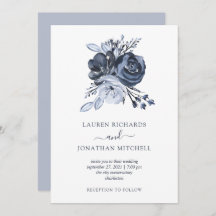 Blue Bouquet | Hochzeit von Wasserfarben