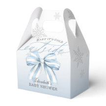 Blue Bow Baby seine kalte Außendusche Begrüßung