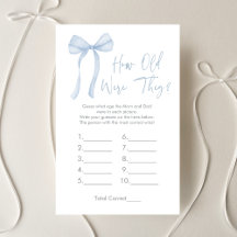 Blue Bow Coquette Boy wie alt waren sie zu spielen