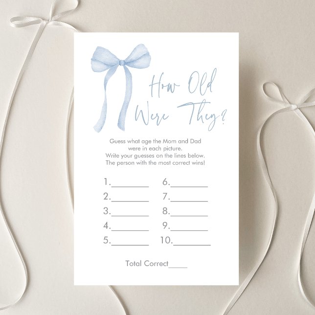 Blue Bow Coquette Boy wie alt waren sie zu spielen (Von Creator hochgeladen)