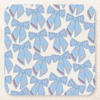 Blue Bows Coquette